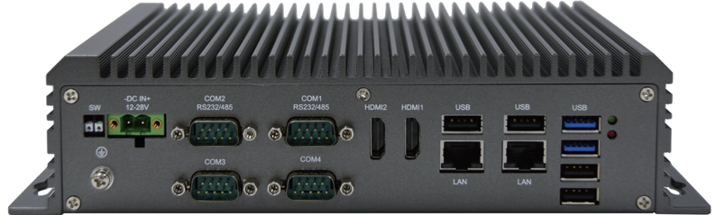 AIE-1200L 嵌入式低功耗工控机  （10COM）